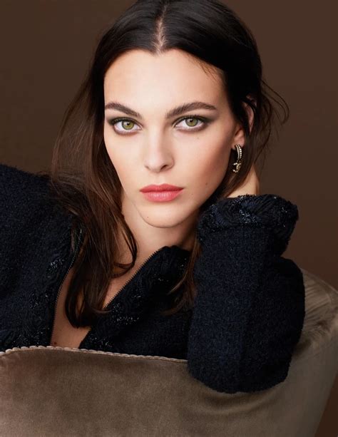 Chanel Beauty Fall/Winter 2021 Campaign starring Vittoria Ceretti.